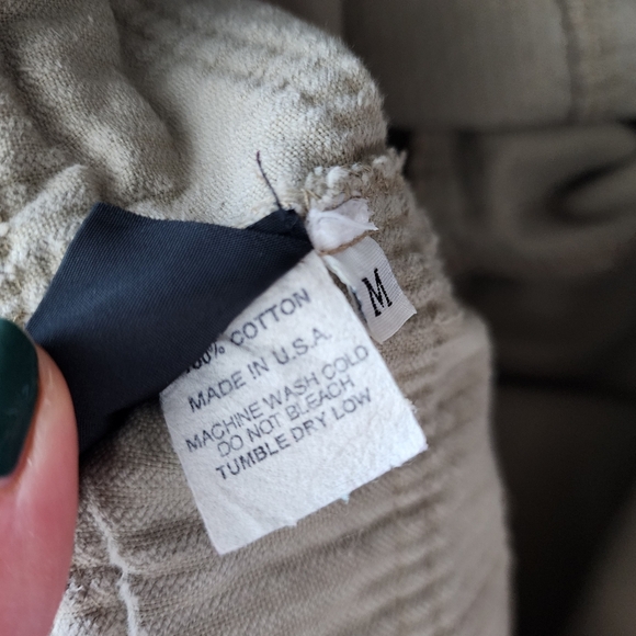 JETPILOT x VINTAGE 90's corduroy shorts in sand USA Made short shorts size M - Picture 8 of 8